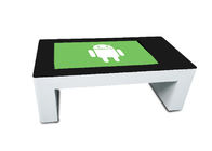 Mesa de centro de Android jugador interactivo de la publicidad de la tabla del tacto multi de 43 pulgadas para la reunión