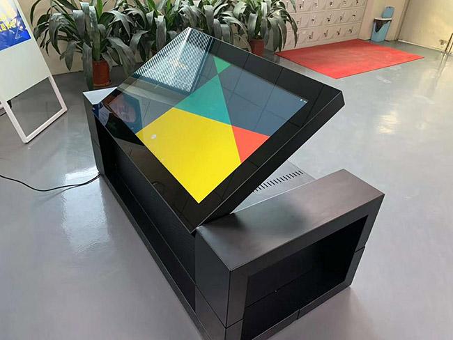 Modelo nuevo mesa de centro elegante interactiva de Android de 43 pulgadas con la pantalla táctil